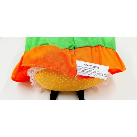 Knickerbocker Periwinkle Grey Mouse Shelf Sitter Plush Stuffed Animal 1978 - Picture 10 of 12